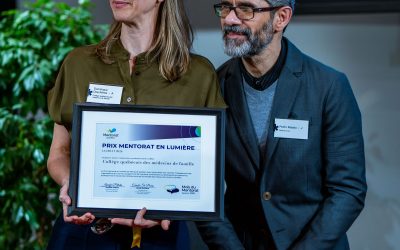 Posez votre candidature au Prix Mentorat en lumière 2027